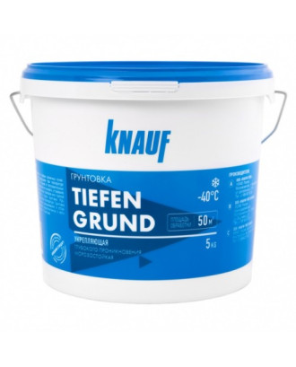 Ґрунтовка KNAUF Tiefengrund, 5кг