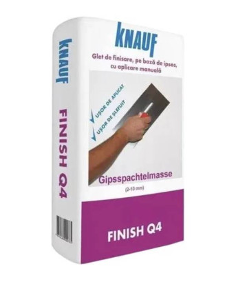 Шпаклівка HP Фініш Q4 (Молдова) гіпсова KNAUF, 25 кг