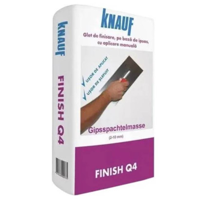 Шпаклівка HP Фініш Q4 (Молдова) гіпсова KNAUF, 25 кг