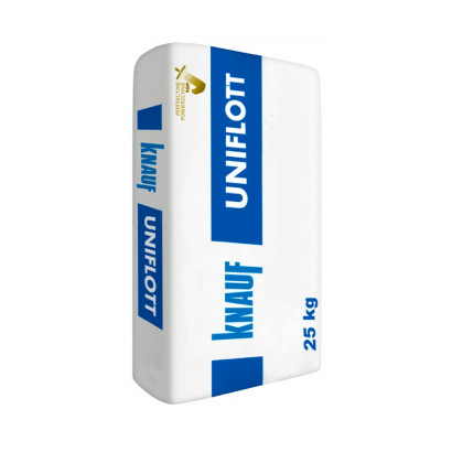 Шпаклівка гіпсова KNAUF Uniflot (Молдова), 25кг